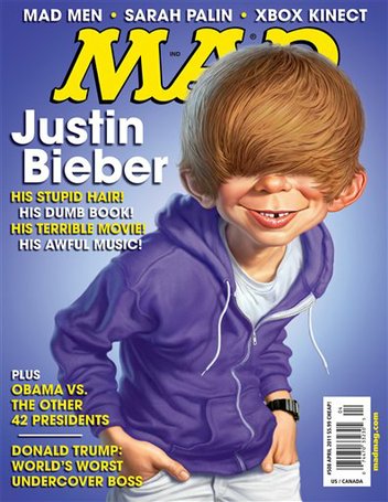 Bieber Mad Magazine