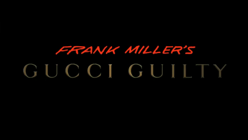 Frank Miller x Gucci Guilty