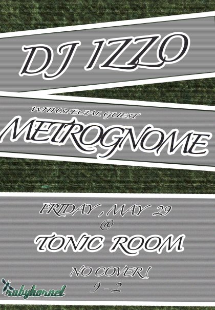 Metrognome at Tonic Room