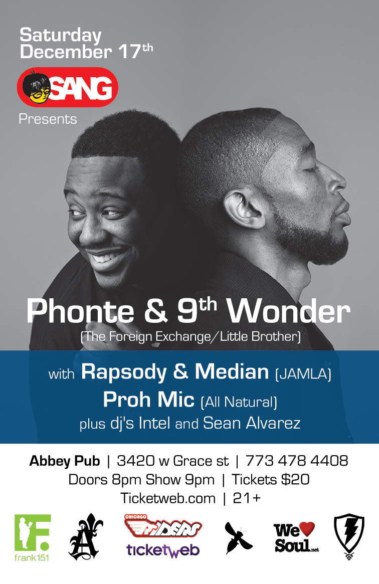 Phonte and 9th Wonder event