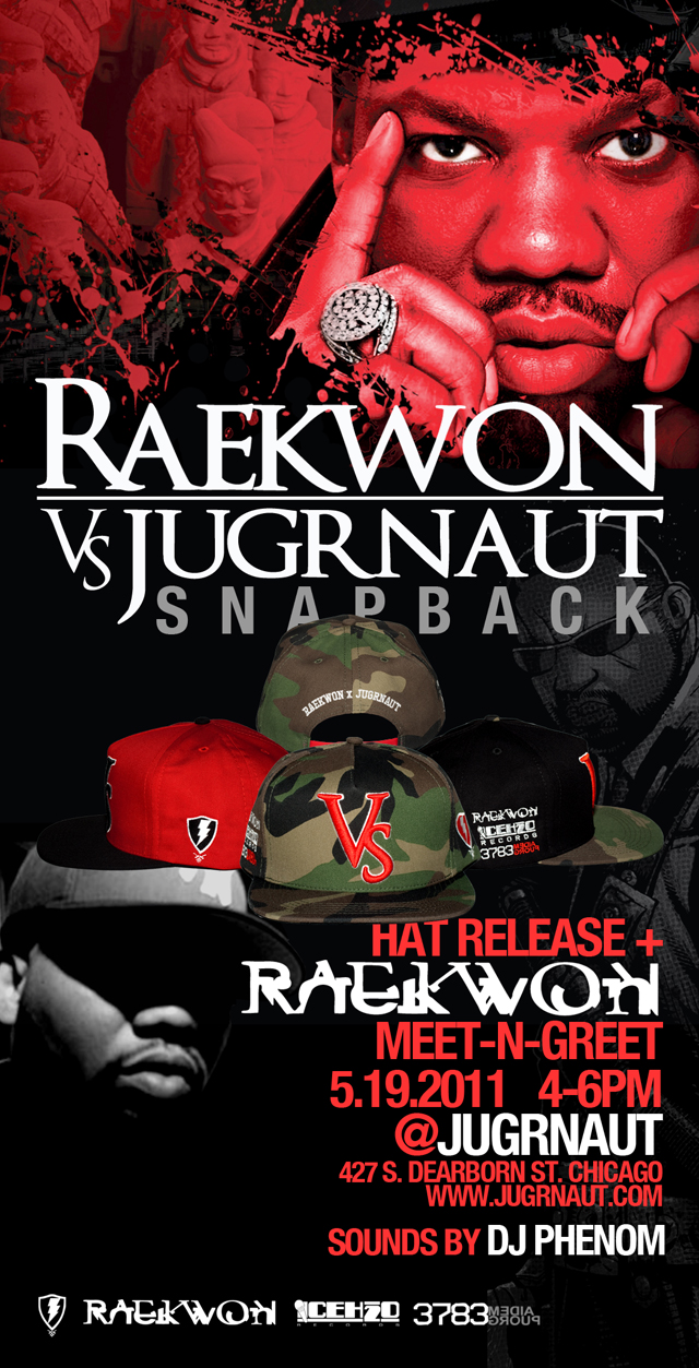Raekwon x Jugrnaut Limited Edition Snapback