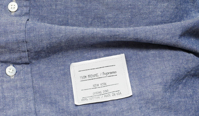 Thom Browne for Supreme Oxford Shirt
