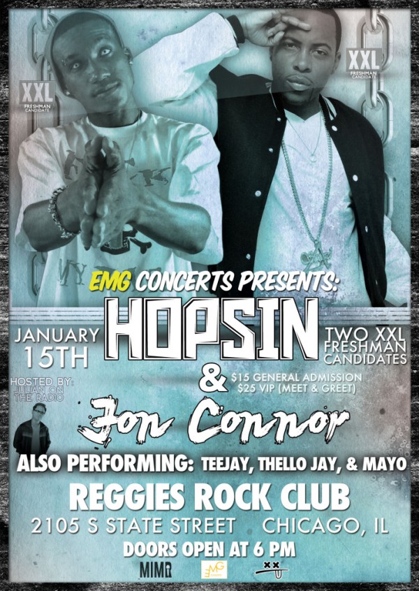 Jon Connor and Hopsin Live At Reggie's