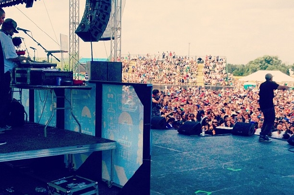 DJ Premier and Evidence Live At Soundset via Rubyhornet.com