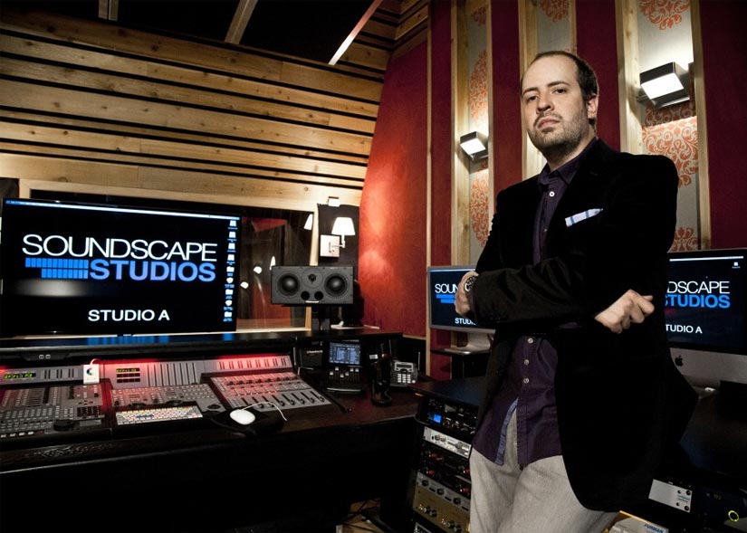 Photo of Michael Kolar at Soundscape Studios