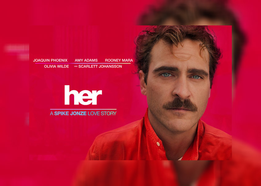 Poster for Spike Jonze's Her