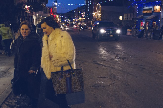Main Street in Park City, UT during Sundance Film Festival 2014 by Virgil Solis