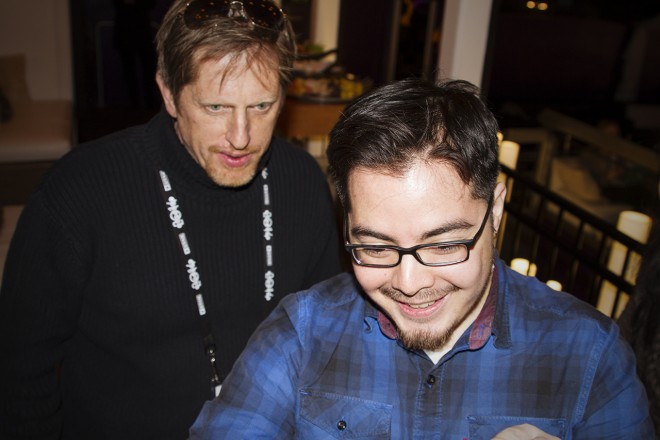 Geoff Henao at Moto X spotlight presentation during Sundance 2014 film festival