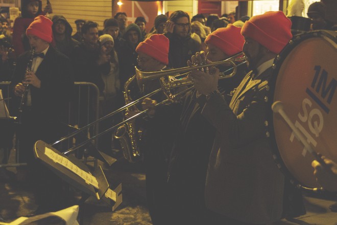 Live Performance on Main Street in Park City, UT during Sundance Film Festival 2014 by Virgil Solis