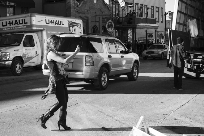 Main Street in Park City, UT during Sundance Film Festival 2014 by Virgil Solis