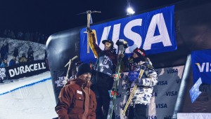 Winners of Visa U.S. Freeskiing Grand Prix Halfpipe by Virgil Solis