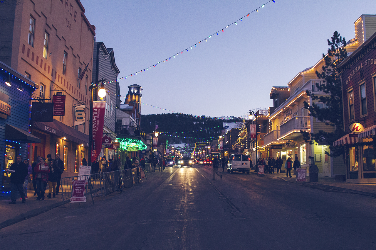 Main Street - Park City, UT Sundance 2014 By Virgil Solis