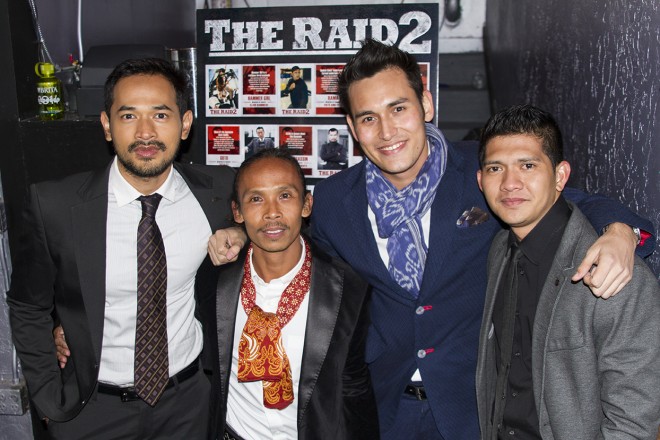The Raid 2 Berandal Cast at The Sundance 2014 Premiere Party by Virgil Solis