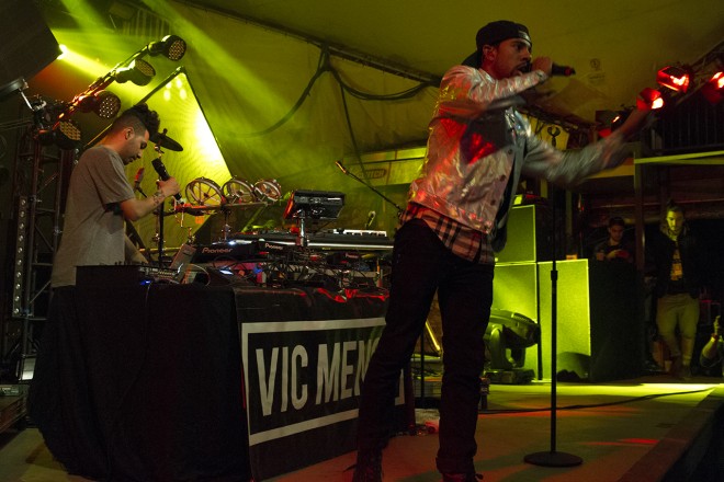 Vic Mensa Performing Live at Stubbs in Austin, TX 1/31/14 by Virgil Solis