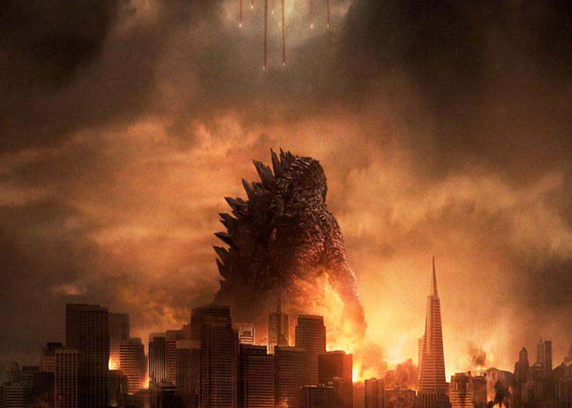 Second poster for the upcoming Godzilla reboot