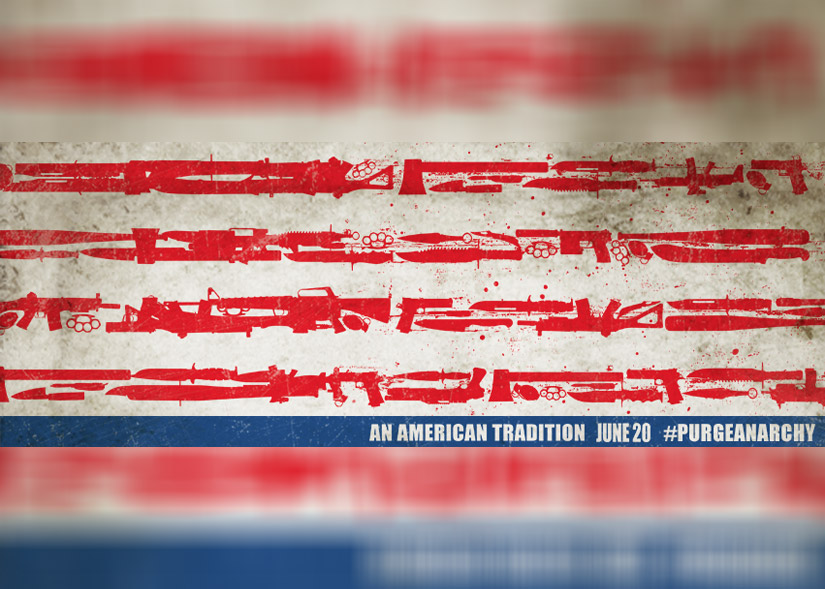 Unofficial first poster for The Purge: Anarchy