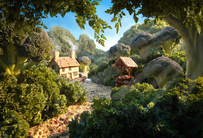 Foodscapes by Carl Warner