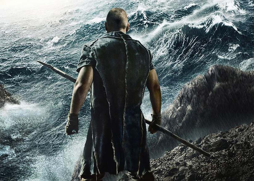 Promotional photo of Russell Crowe in Darren Aronofsky's Noah