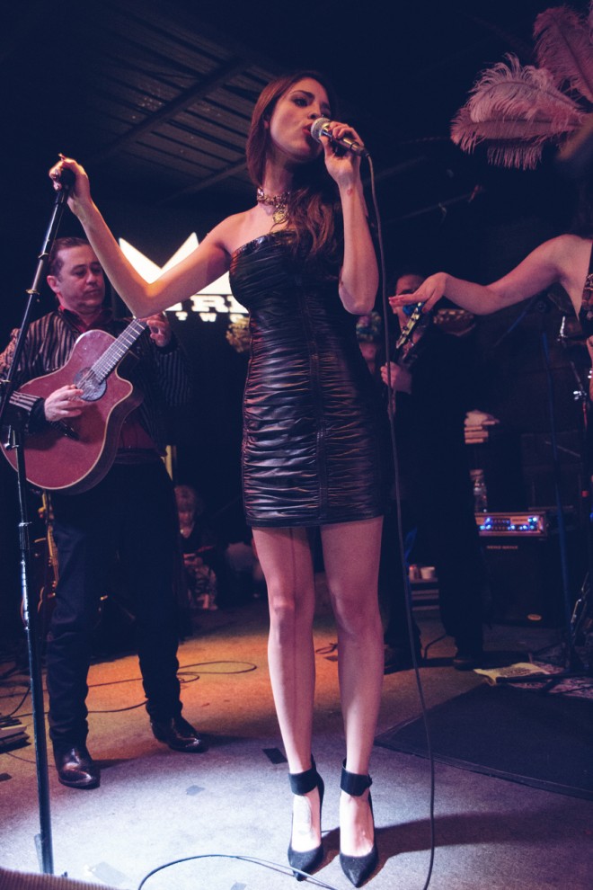 Eiza Gonzalez & Robert Rodriguez Live with Chingon at SXSW 2014 by Virgil Solis