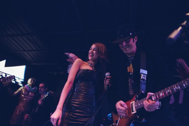 Eiza Gonzalez & Robert Rodriguez Live with Chingon at SXSW 2014 by Virgil Solis