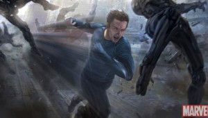 Concept art for The Avengers: Age of Ultron's Quicksilver