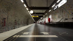 Stockholm Metro Art shot by Alexander Dragunov