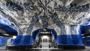 Stockholm Metro Art shot by Alexander Dragunov