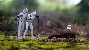 Adventures of Miniature Star Wars Characters by Zahir Batin