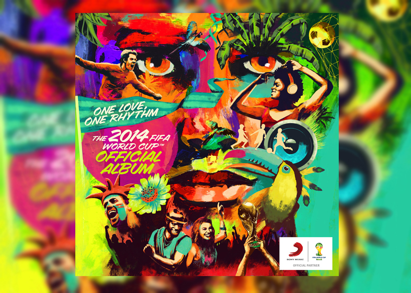One Love, One Rhythm FIFA 2014 World Cup Album Cover