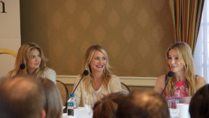 Kate Upton, Cameron, Diaz, and Leslie Mann at The Other Woman LA Press Conference