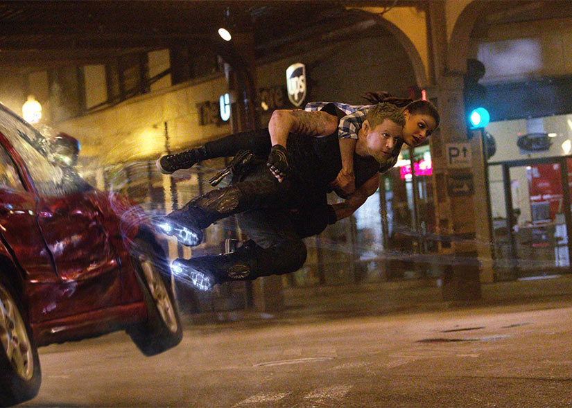 Film still from Jupiter Ascending