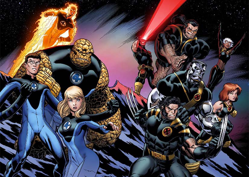 Fantastic Four and X-Men