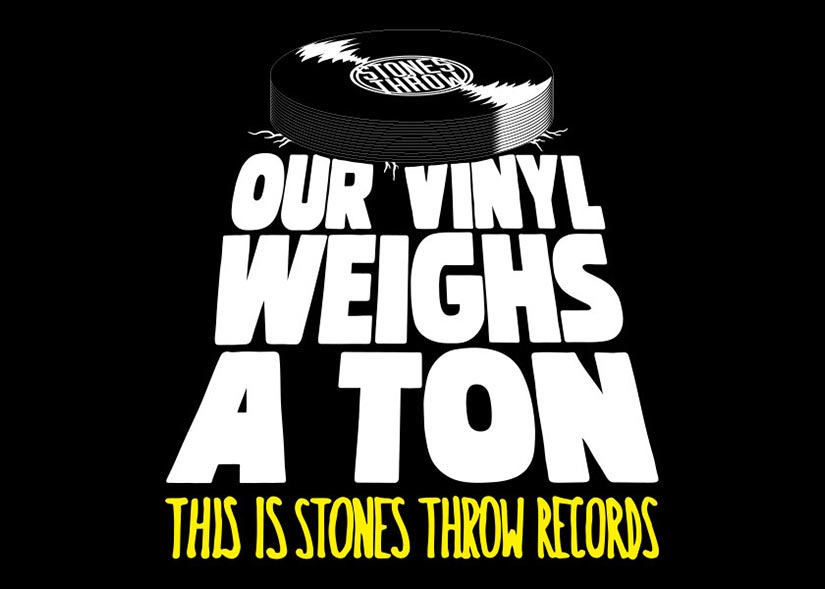 Our Vinyl Weighs a Ton Logo