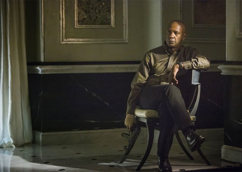 Film still of Denzel Washington in The Equalizer