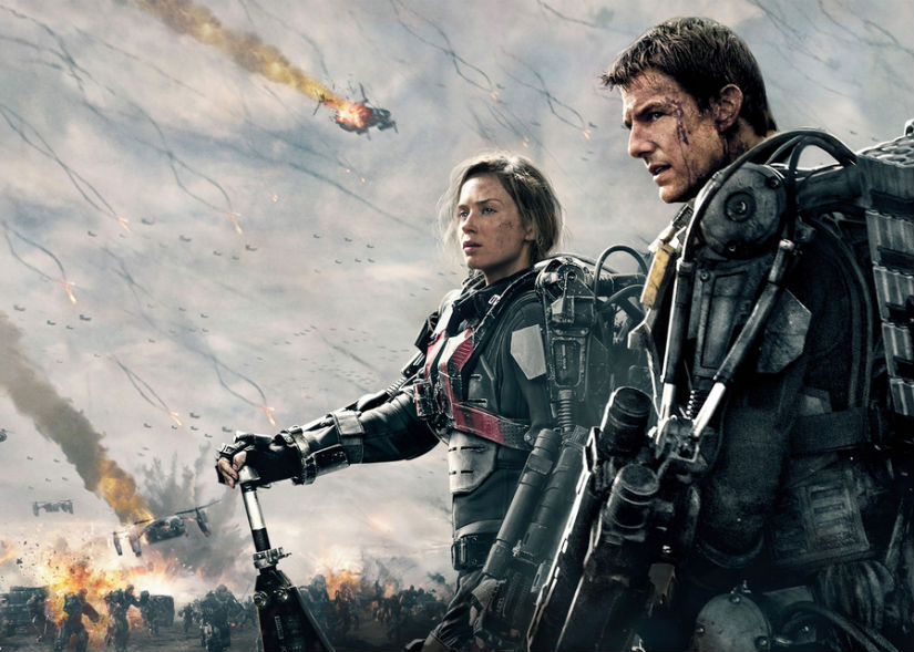 Promotional image of Tom Cruise and Emily Blunt in Edge of Tomorrow