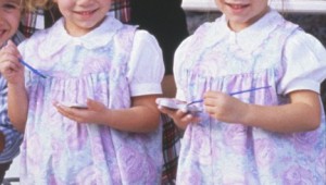Mary-Kate and Ashley Olsen as toddlers