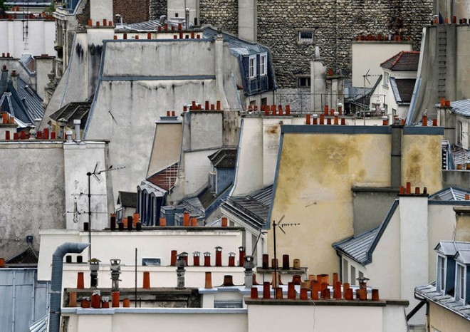 Paris Roof Top #1 by Michael Wolf
