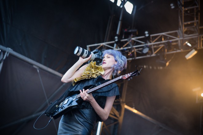 St. Vincent at Austin City Limits 2014 by Virgil Solis