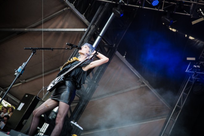 St. Vincent at Austin City Limits 2014 by Virgil Solis