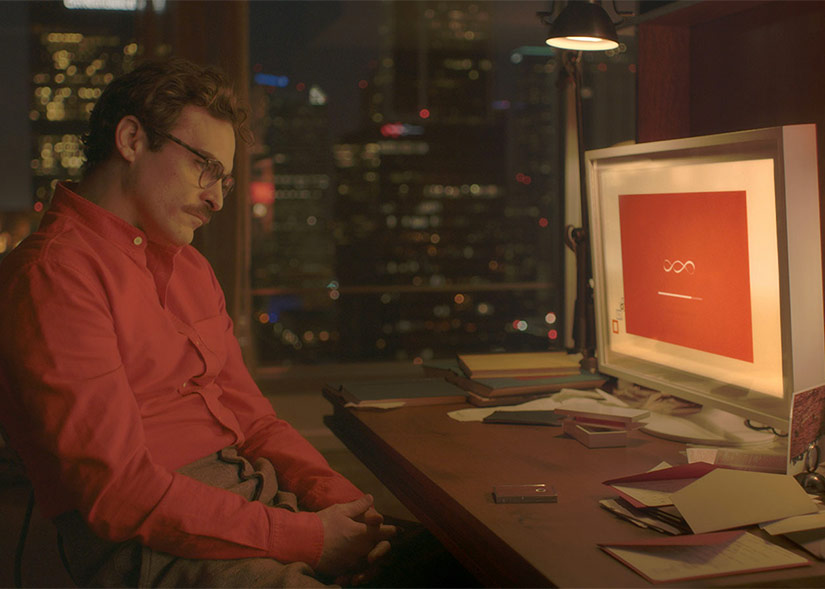 Joaquin Phoenix in Her