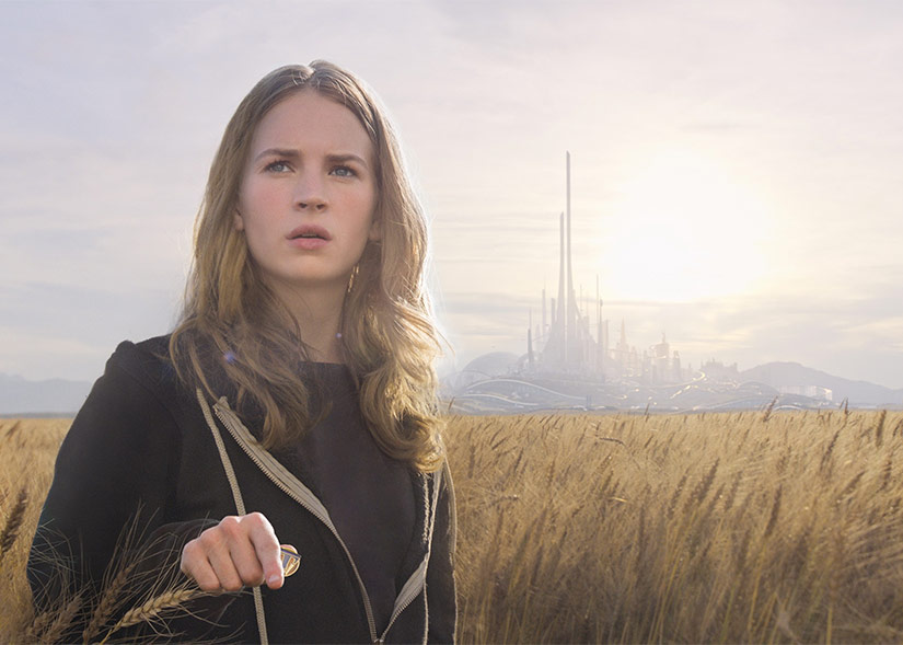 Britt Robertson in Tomorrowland