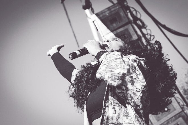 SZA at Fun Fun Fun Fest 2014 by Virgil Solis