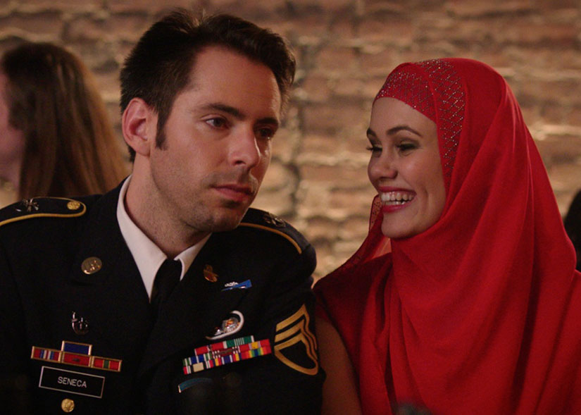 Sam-(Martin-Starr),-Amira-(Dina-Shihabi)Martin Starr and Dina Shihabi Sam & Amira