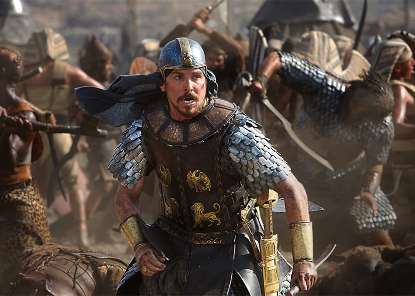 Christian Bale in Exodus: Gods and Kings