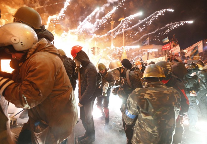 Riots in Kiev