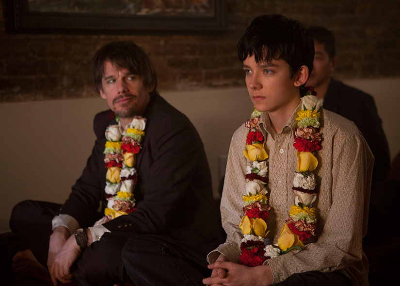 Ethan Hawke and Asa Butterfield in Ten Thousand Saints