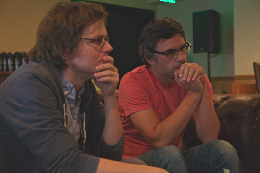 Jim Strouse and Jemaine Clement