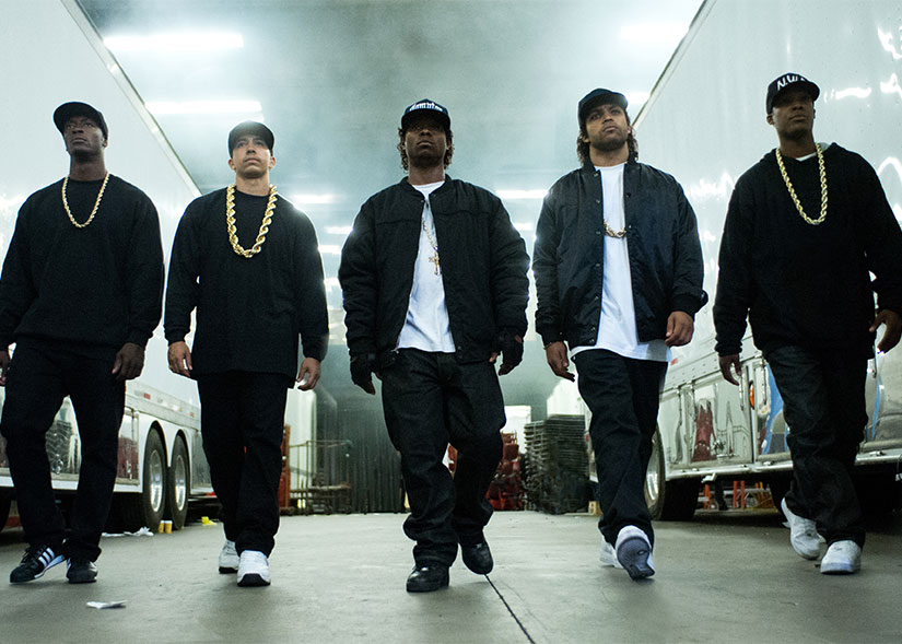 Group photo from Straight Outta Compton