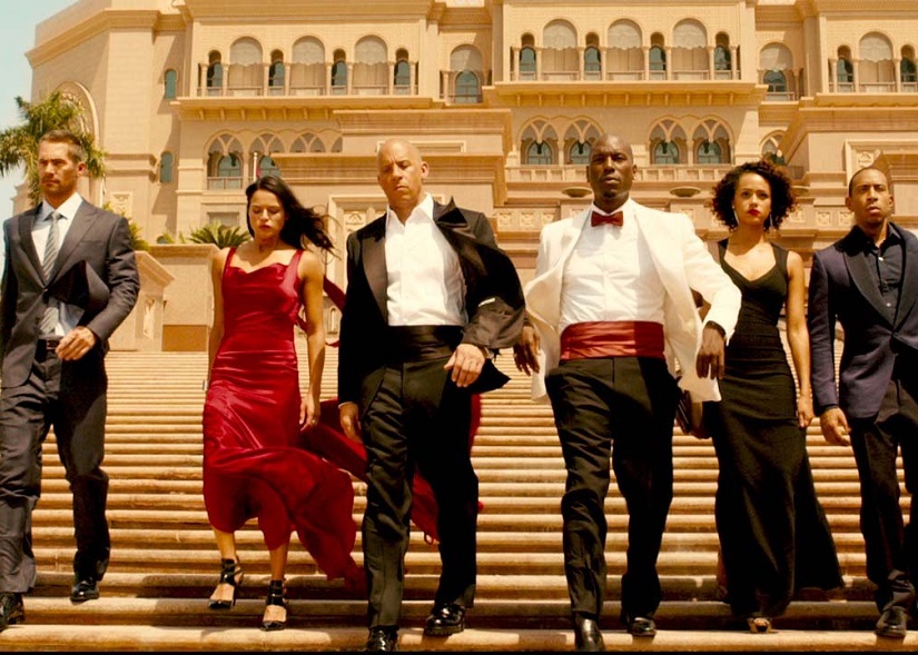 The cast of Furious 7