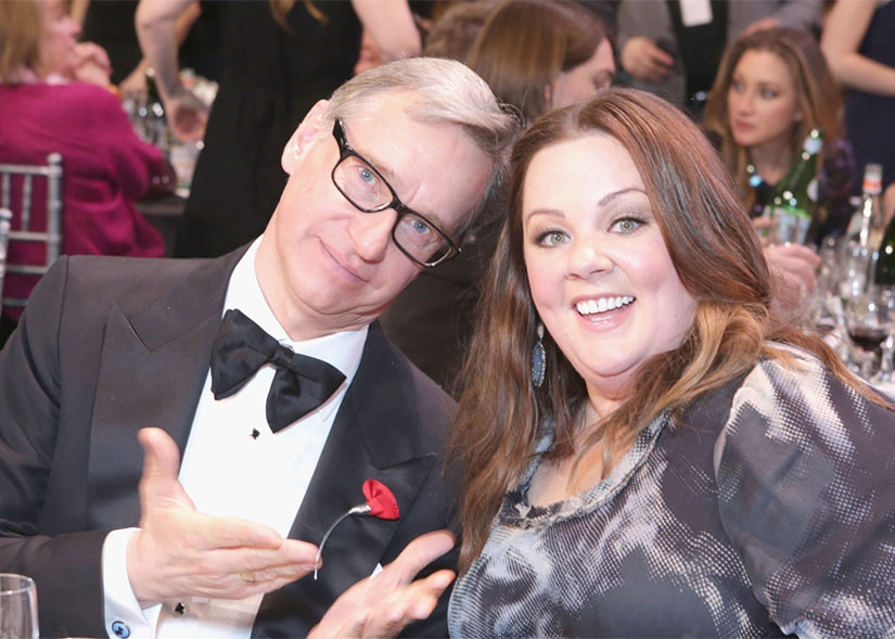 Paul Feig and Melissa McCarthy of Spy